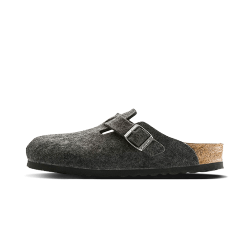 Birkenstock Boston Wool Felt Anthracite Birkenstock Boston Wool Felt Anthracite