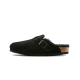 Birkenstock Boston Shearling Suede Black Birkenstock Boston Shearling Suede Black