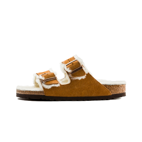 Birkenstock Arizona Shearling Mink Birkenstock Arizona Shearling Mink