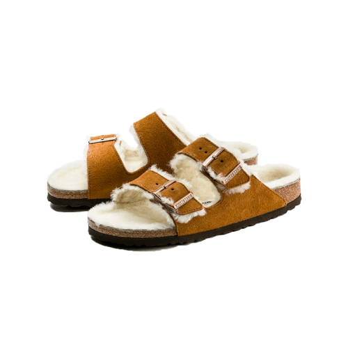 Birkenstock Arizona Shearling Mink Birkenstock Arizona Shearling Mink