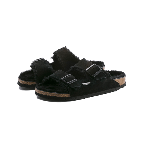 Birkenstock Arizona Shearling Black Birkenstock Arizona Shearling Black