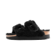 Birkenstock Arizona Big Buckle Shearling Teddy Black Birkenstock Arizona Big Buckle Shearling Teddy Black