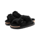 Birkenstock Arizona Big Buckle Shearling Teddy Black Birkenstock Arizona Big Buckle Shearling Teddy Black