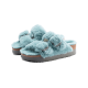 Birkenstock Arizona Big Buckle Shearling Teddy Faded Aqua Birkenstock Arizona Big Buckle Shearling Teddy Faded Aqua