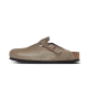 Birkenstock Boston Soft Footbed Suede Taupe Birkenstock Boston Soft Footbed Suede Taupe
