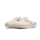 Birkenstock Boston Suede Antique White Birkenstock Boston Suede Antique White
