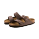 Birkenstock Arizona Birko-Flor Nubuck Mocha Birkenstock Arizona Birko-Flor Nubuck Mocha