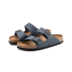 Birkenstock Arizona Natural Leather Blue Birkenstock Arizona Natural Leather Blue