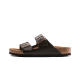 Birkenstock Arizona Natural Leather Dark Brown Birkenstock Arizona Natural Leather Dark Brown
