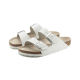 Birkenstock Arizona Natural Leather White Birkenstock Arizona Natural Leather White