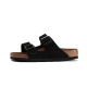 Birkenstock Arizona Suede Leather Soft Footbed Black Birkenstock Arizona Suede Leather Soft Footbed Black