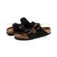 Birkenstock Arizona Suede Leather Soft Footbed Black Birkenstock Arizona Suede Leather Soft Footbed Black