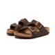 Birkenstock Arizona Suede Leather Soft Footbed Mocha Birkenstock Arizona Suede Leather Soft Footbed Mocha