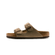Birkenstock Arizona Suede Leather Soft Footbed Taupe Birkenstock Arizona Suede Leather Soft Footbed Taupe
