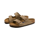 Birkenstock Arizona Suede Leather Soft Footbed Taupe Birkenstock Arizona Suede Leather Soft Footbed Taupe