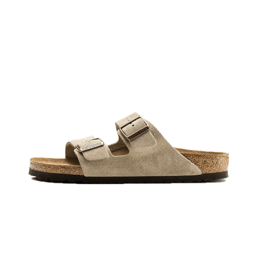 Birkenstock Arizona Suede Leather Taupe Birkenstock Arizona Suede Leather Taupe