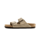 Birkenstock Arizona Suede Leather Taupe Birkenstock Arizona Suede Leather Taupe