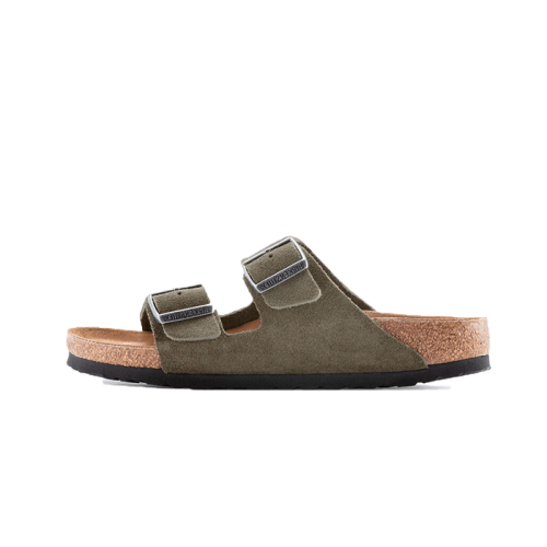 Birkenstock Arizona Suede Leather Thyme Birkenstock Arizona Suede Leather Thyme