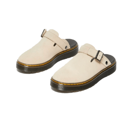 Dr. Martens Mules Carlson Beige Suede Dr. Martens Mules Carlson Beige Suede