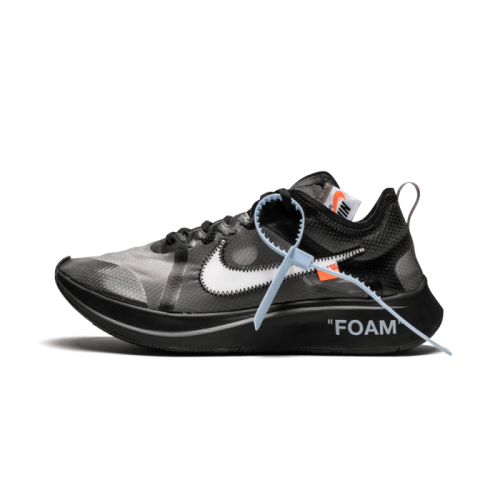 Nike Zoom Fly Off-White Black Silver Nike Zoom Fly Off-White Black Silver