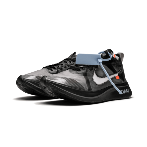 Nike Zoom Fly Off-White Black Silver Nike Zoom Fly Off-White Black Silver