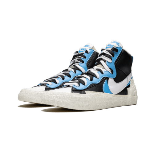 Nike Blazer Mid Sacai White Black Legend Blue Nike Blazer Mid Sacai White Black Legend Blue