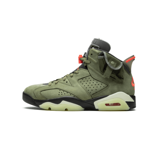 Air Jordan 6 Travis Scott Medium Olive Air Jordan 6 Travis Scott Medium Olive