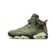 Air Jordan 6 Travis Scott Medium Olive Air Jordan 6 Travis Scott Medium Olive