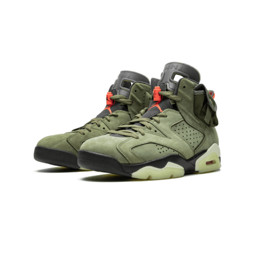 Air Jordan 6 Travis Scott Medium Olive Air Jordan 6 Travis Scott Medium Olive