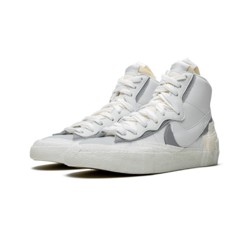Nike Blazer Mid Sacai White Grey Nike Blazer Mid Sacai White Grey