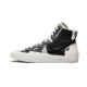 Nike Blazer Mid Sacai Black Grey Nike Blazer Mid Sacai Black Grey