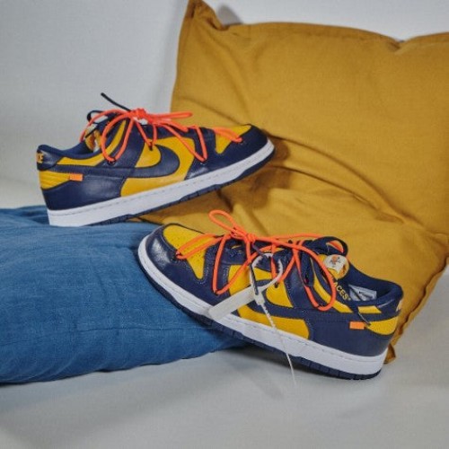 Nike Dunk Low Off-White Michigan Nike Dunk Low Off-White Michigan