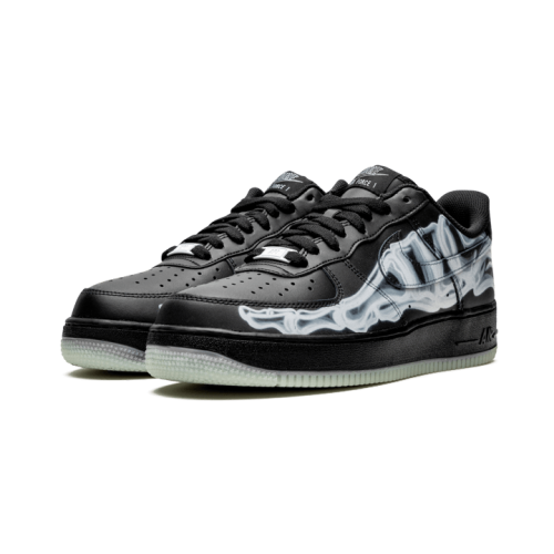 Nike Air Force 1 Low Black Skeleton Halloween (2019) Nike Air Force 1 Low Black Skeleton Halloween (2019)