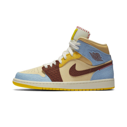 Air Jordan 1 Mid Fearless Maison Château Rouge Air Jordan 1 Mid Fearless Maison Château Rouge