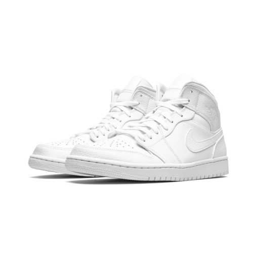 Air Jordan 1 Mid Triple White (2020) Air Jordan 1 Mid Triple White (2020)
