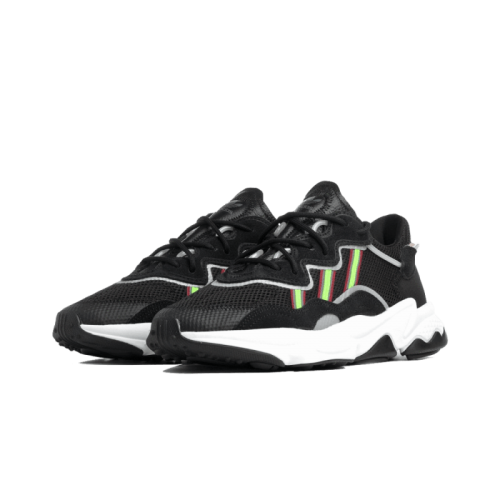 Adidas Ozweego Core Black Solar Green Adidas Ozweego Core Black Solar Green