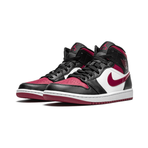 Air Jordan 1 Mid Bred Toe Air Jordan 1 Mid Bred Toe