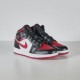 Air Jordan 1 Mid Bred Toe Air Jordan 1 Mid Bred Toe