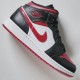 Air Jordan 1 Mid Bred Toe Air Jordan 1 Mid Bred Toe