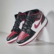 Air Jordan 1 Mid Bred Toe Air Jordan 1 Mid Bred Toe