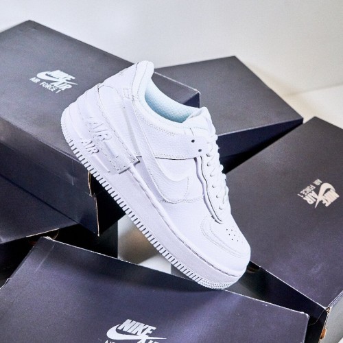 Nike Air Force 1 Shadow Triple White Nike Air Force 1 Shadow Triple White
