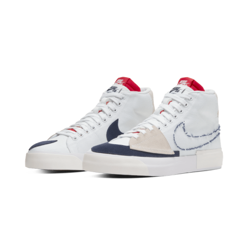 Nike Blazer SB Mid Edge Hack Pack White Nike Blazer SB Mid Edge Hack Pack White