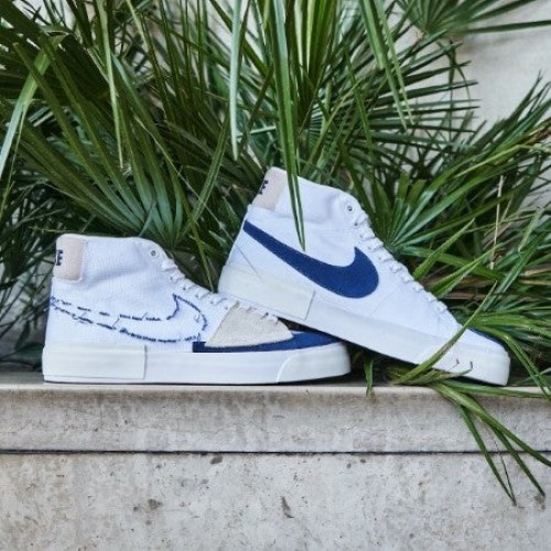 Nike Blazer SB Mid Edge Hack Pack White Nike Blazer SB Mid Edge Hack Pack White