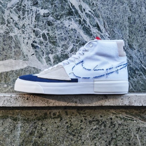 Nike Blazer SB Mid Edge Hack Pack White Nike Blazer SB Mid Edge Hack Pack White