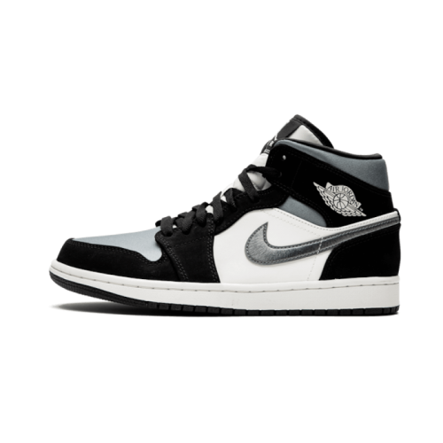 Air Jordan 1 Mid Satin Grey Toe Air Jordan 1 Mid Satin Grey Toe