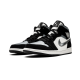 Air Jordan 1 Mid Satin Grey Toe Air Jordan 1 Mid Satin Grey Toe