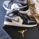 Air Jordan 1 Mid Satin Grey Toe Air Jordan 1 Mid Satin Grey Toe