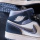 Air Jordan 1 Mid Satin Grey Toe Air Jordan 1 Mid Satin Grey Toe