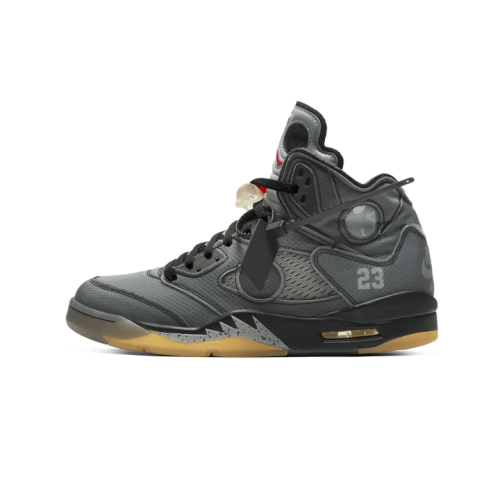 Air Jordan 5 Retro Off-White Black Air Jordan 5 Retro Off-White Black