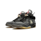 Air Jordan 5 Retro Off-White Black Air Jordan 5 Retro Off-White Black